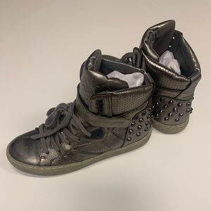 ASH Skunk Studded Sneakers